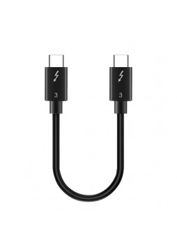 Thunderbolt 3 (USB-C) Cable (0.2 m) For PC Intel Certified 5K Display USB-C USB 3.1 40Gbps Cable